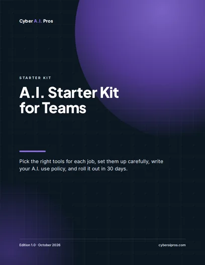 Cover of A.I. Starter Kit for Teams