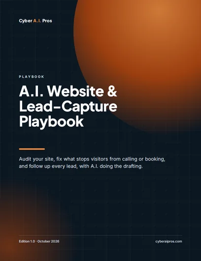 Cover of A.I. Website & Lead-Capture Playbook